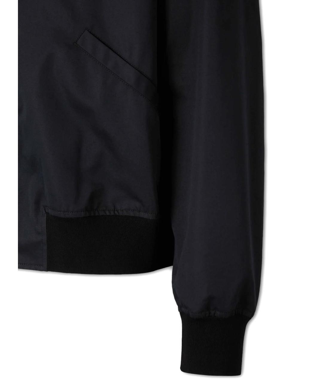 JIL SANDER Черная нейлоновая куртка, фото 4