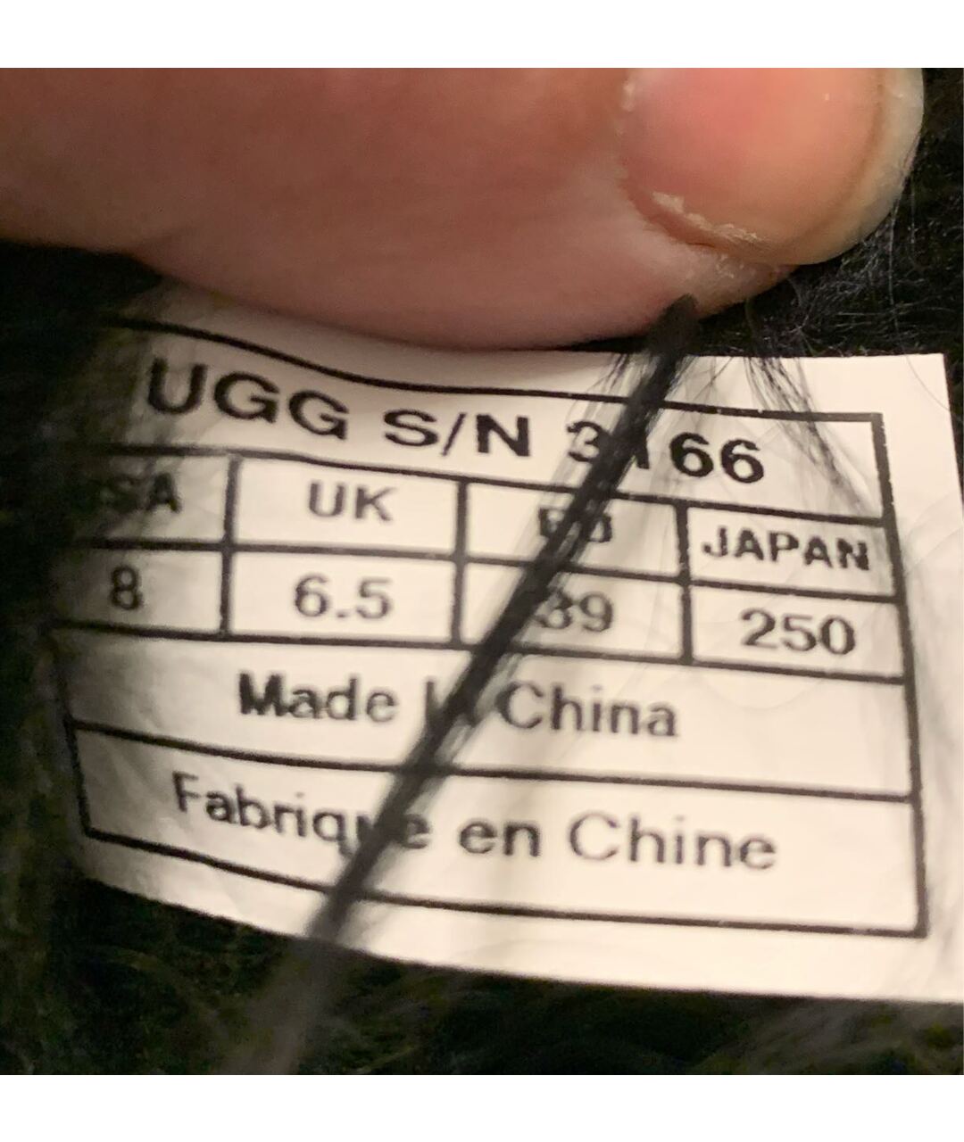 UGG AUSTRALIA Черные сапоги, фото 7