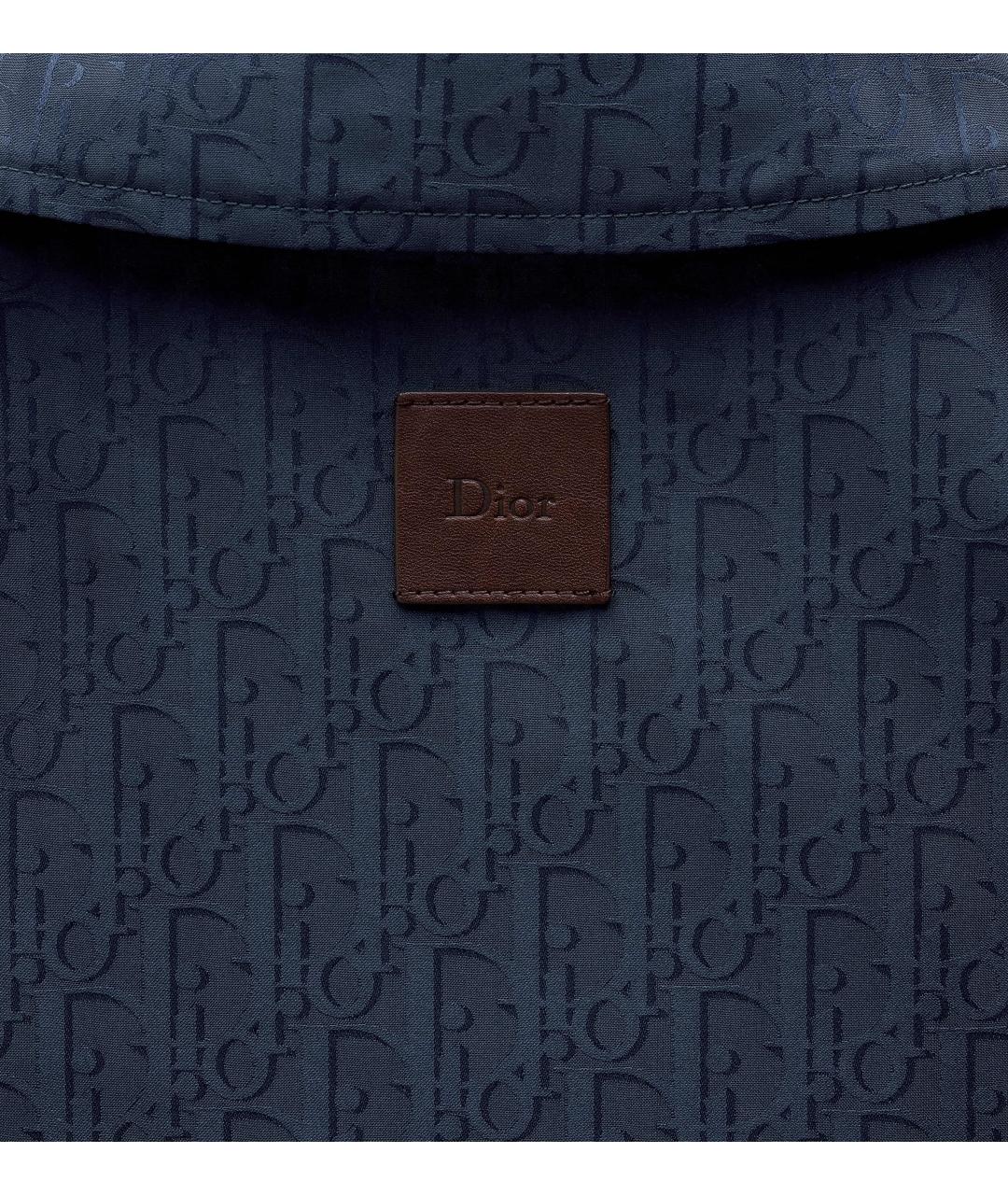 CHRISTIAN DIOR Синяя шерстяная куртка, фото 3
