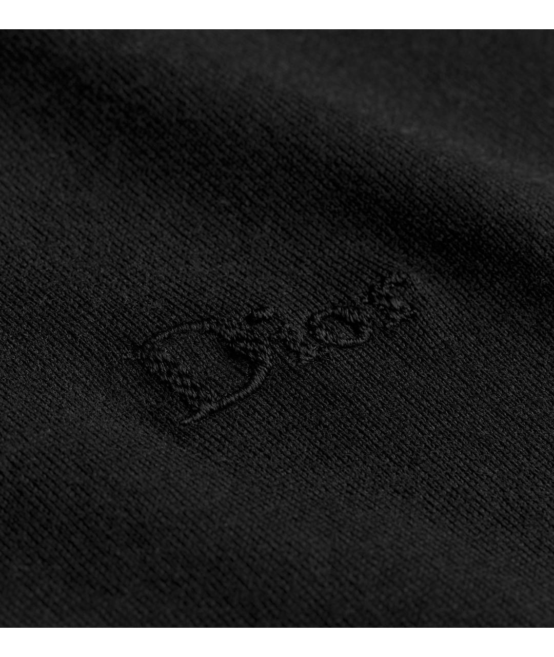 CHRISTIAN DIOR Черная хлопковая футболка, фото 3