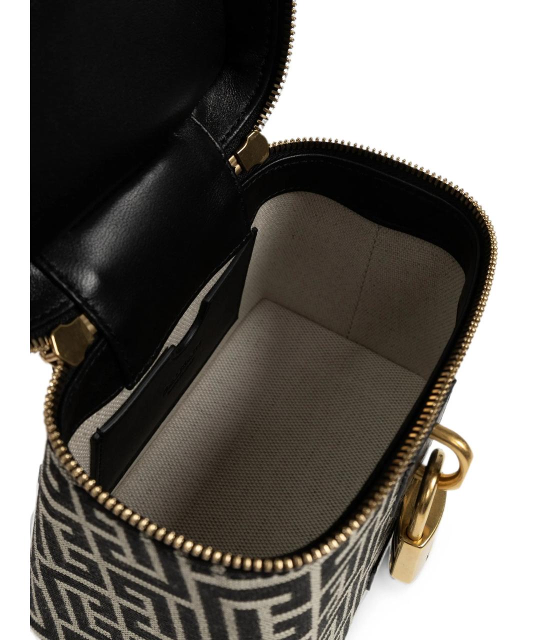 BALMAIN Мульти тканевая сумка с короткими ручками, фото 5