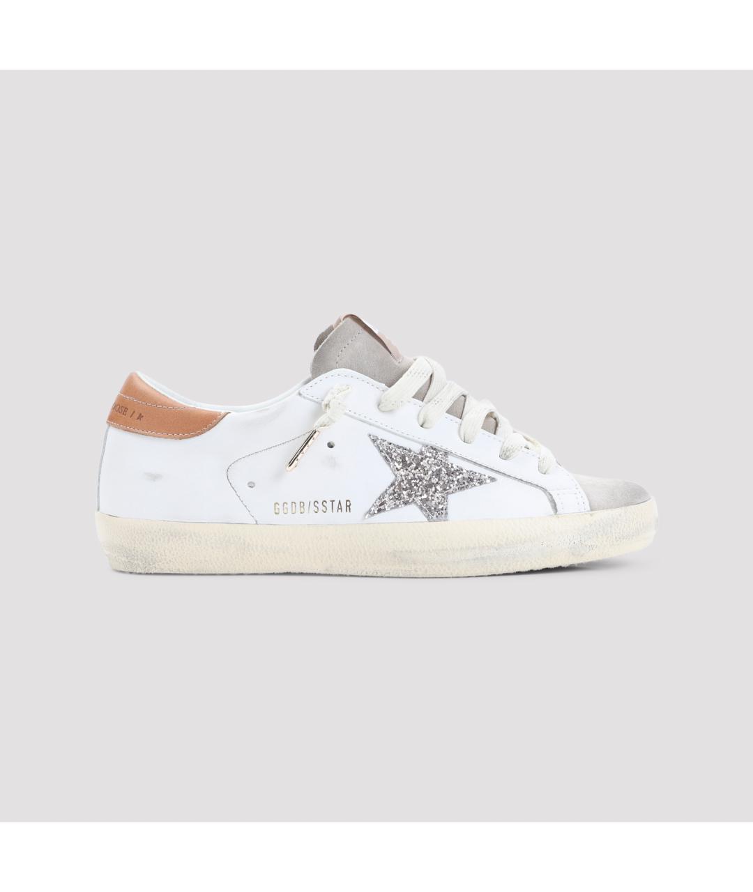 GOLDEN GOOSE Белые синтетические кроссовки, фото 2