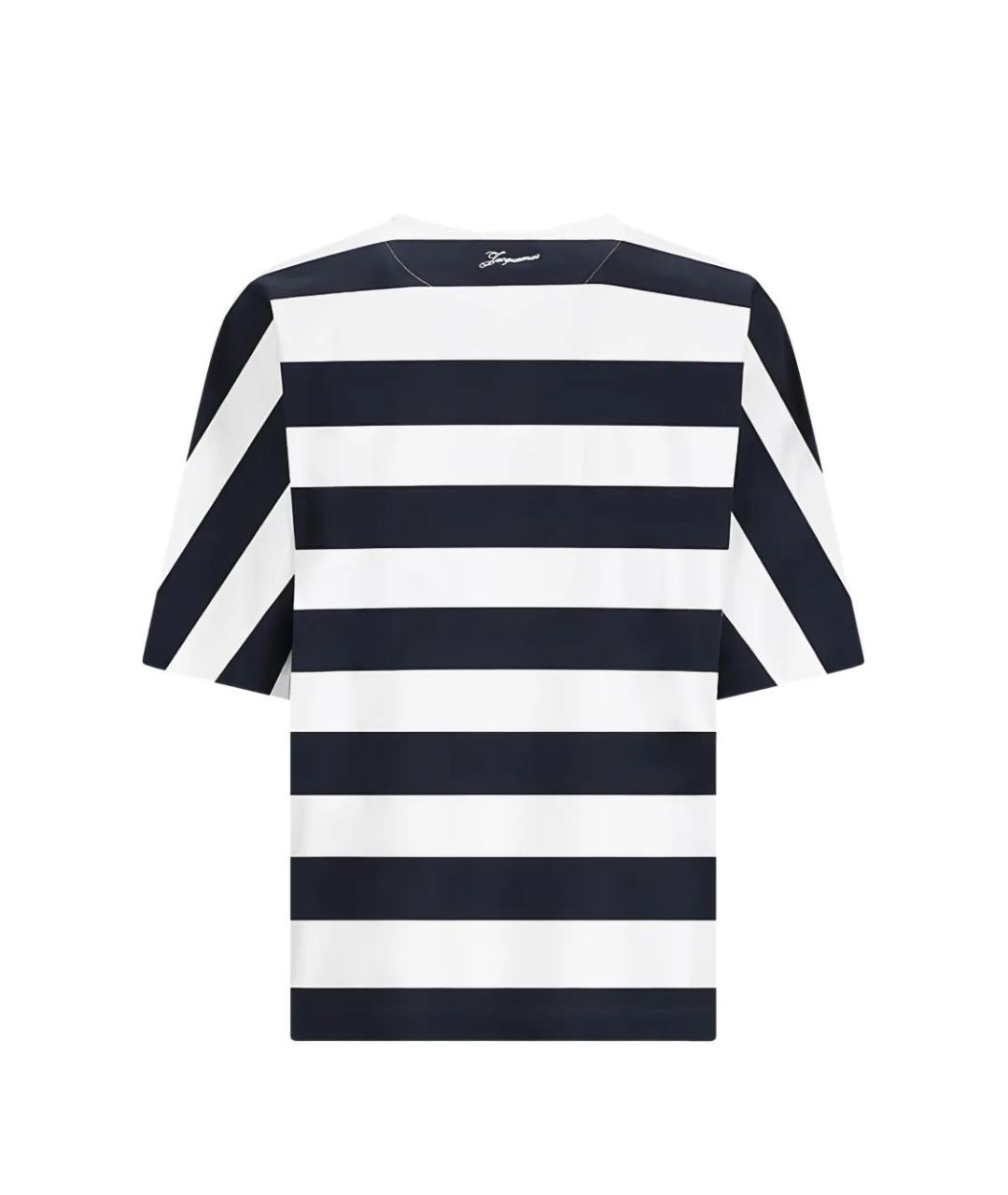 JACQUEMUS Мульти хлопковая футболка, фото 2