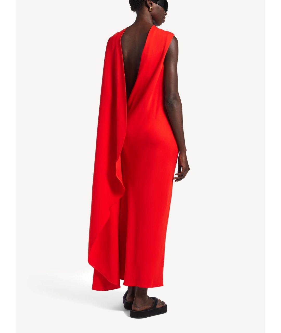 BALENCIAGA Красное вечернее платье, фото 3