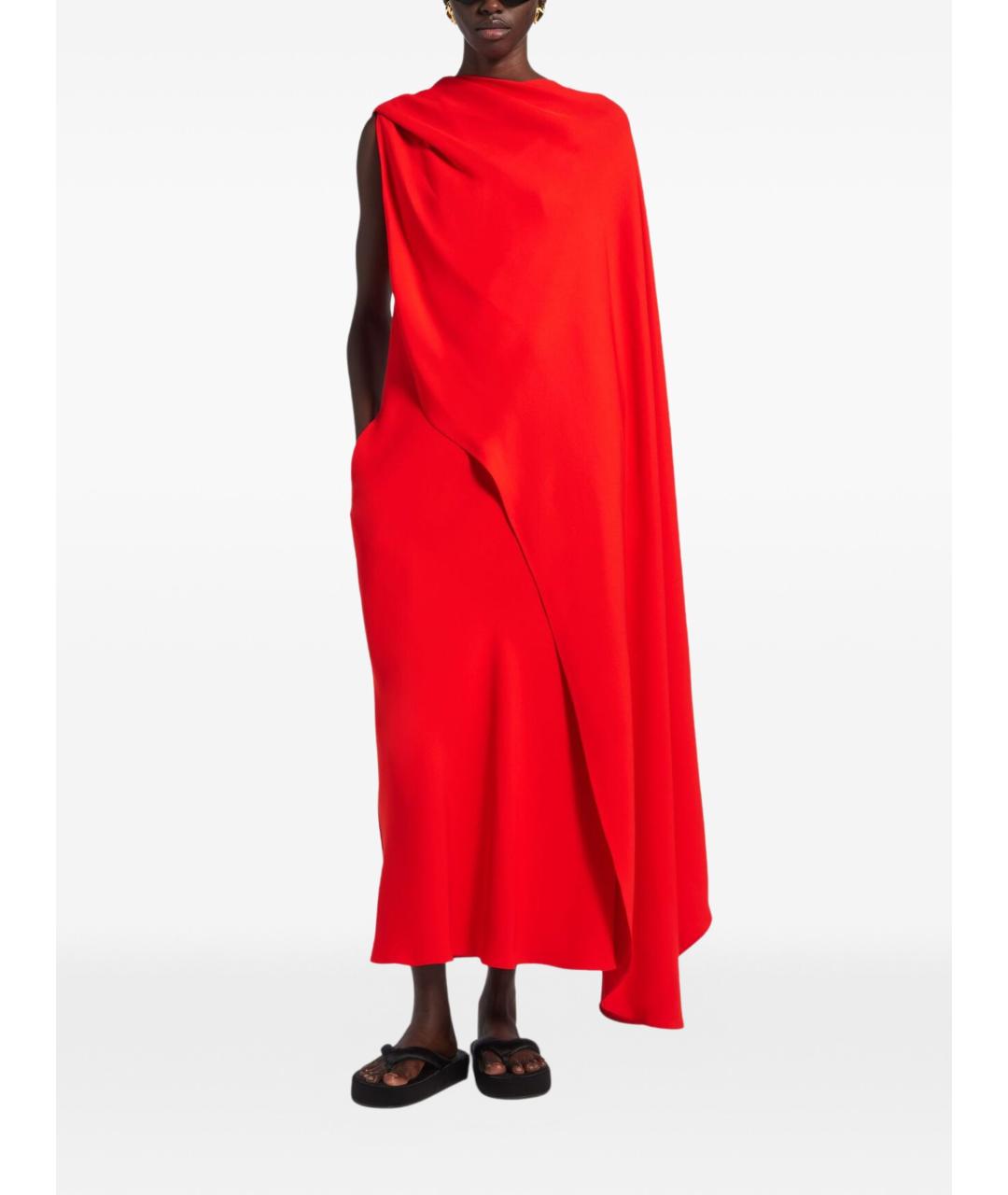 BALENCIAGA Красное вечернее платье, фото 2