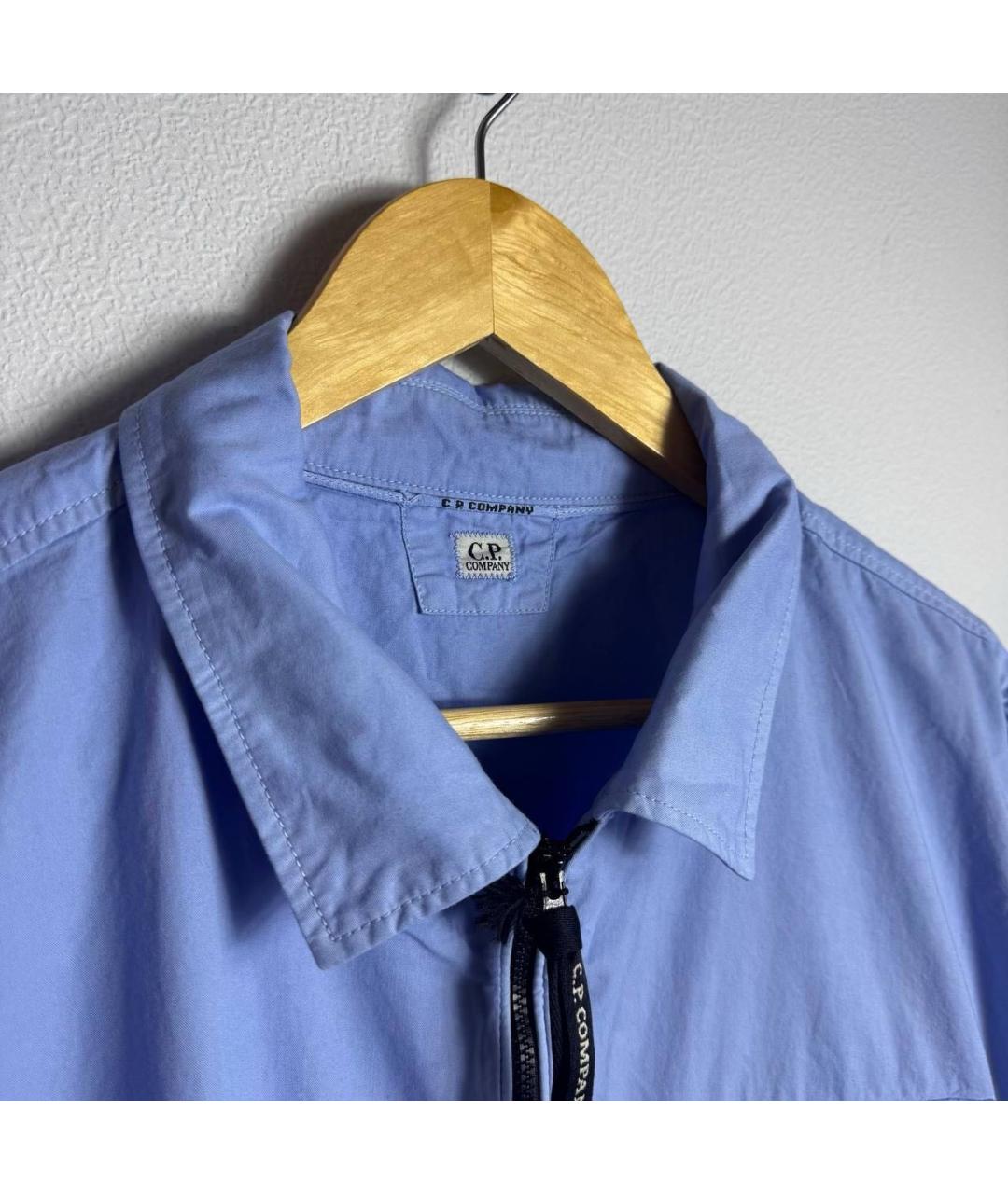 CP COMPANY Голубая кэжуал рубашка, фото 2