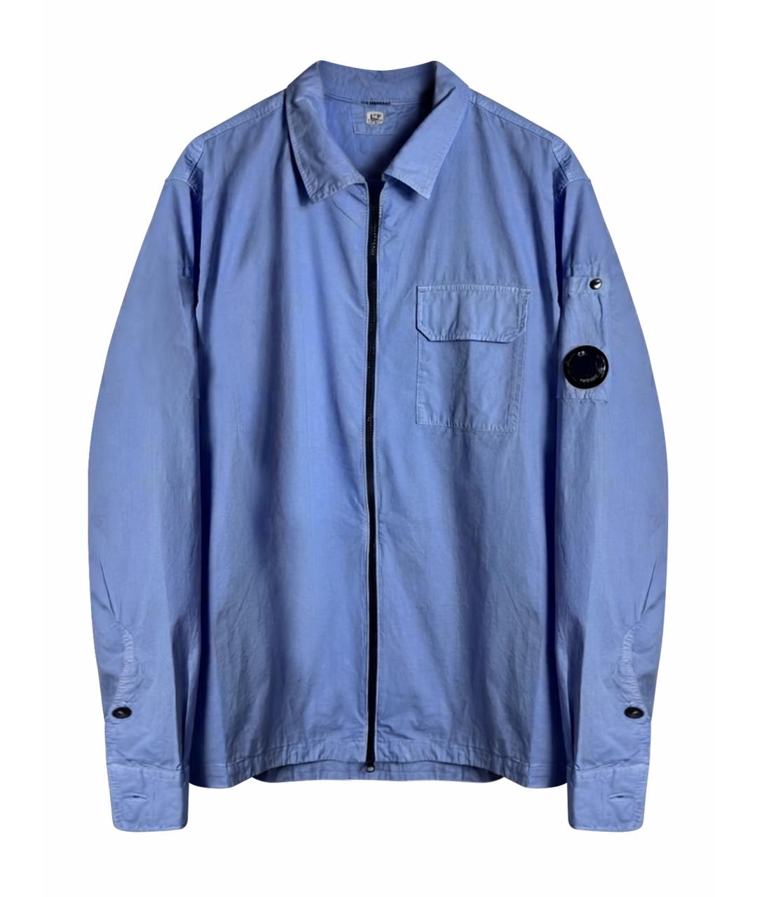 CP COMPANY Голубая кэжуал рубашка, фото 1