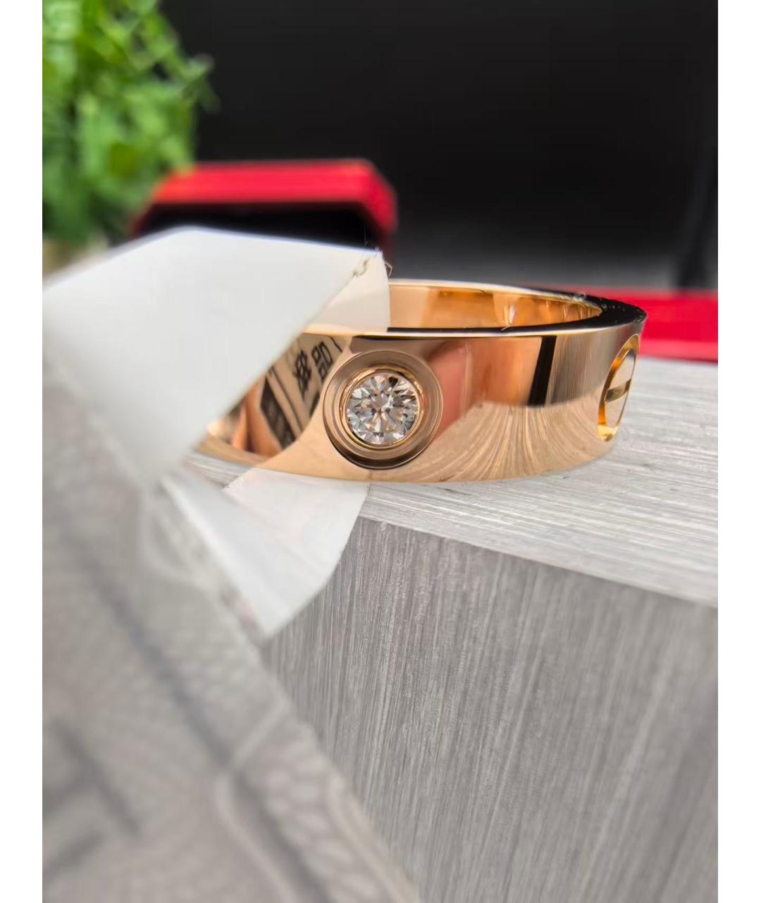 CARTIER Золотое кольцо из розового золота, фото 5