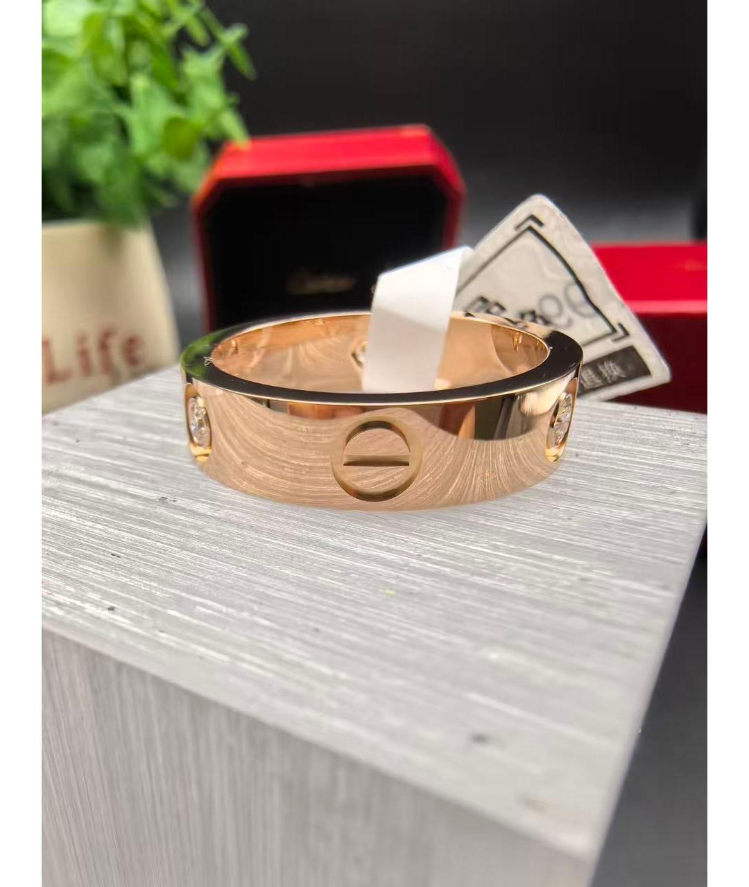 CARTIER Золотое кольцо из розового золота, фото 4