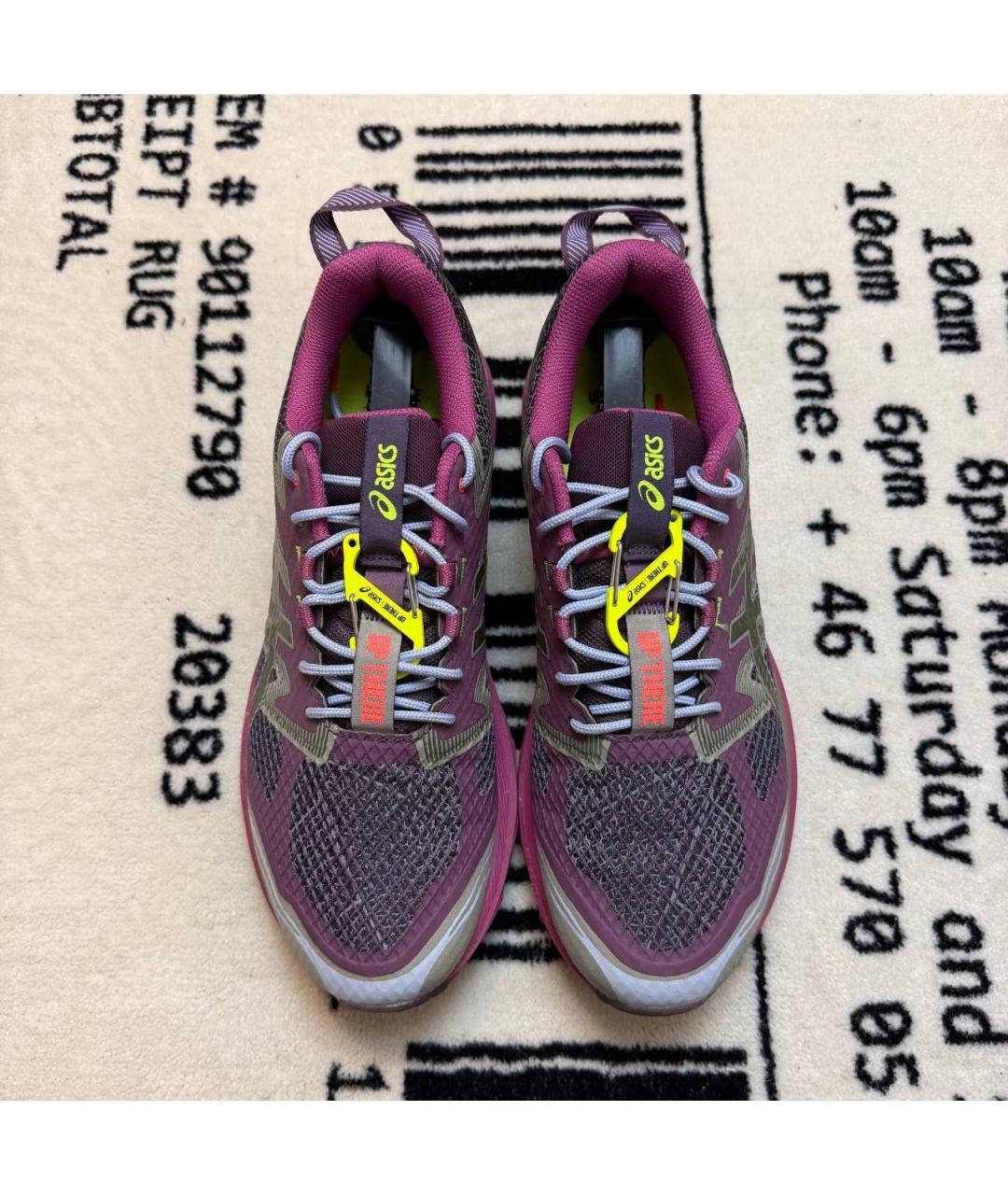 ASICS Фиолетовые низкие кроссовки / кеды, фото 2