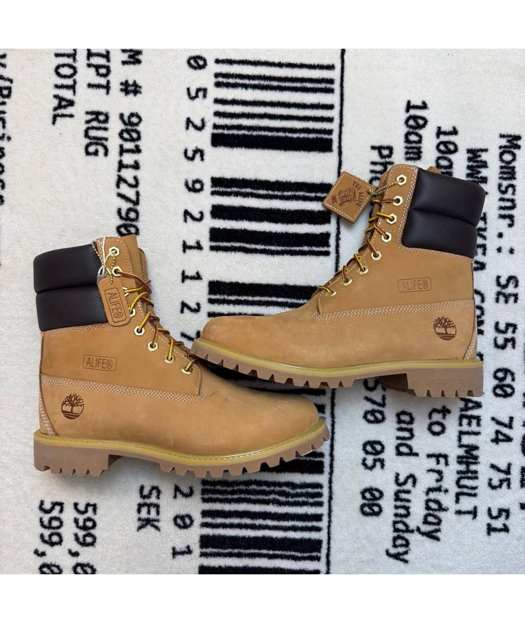 TIMBERLAND Коричневые высокие ботинки, фото 6