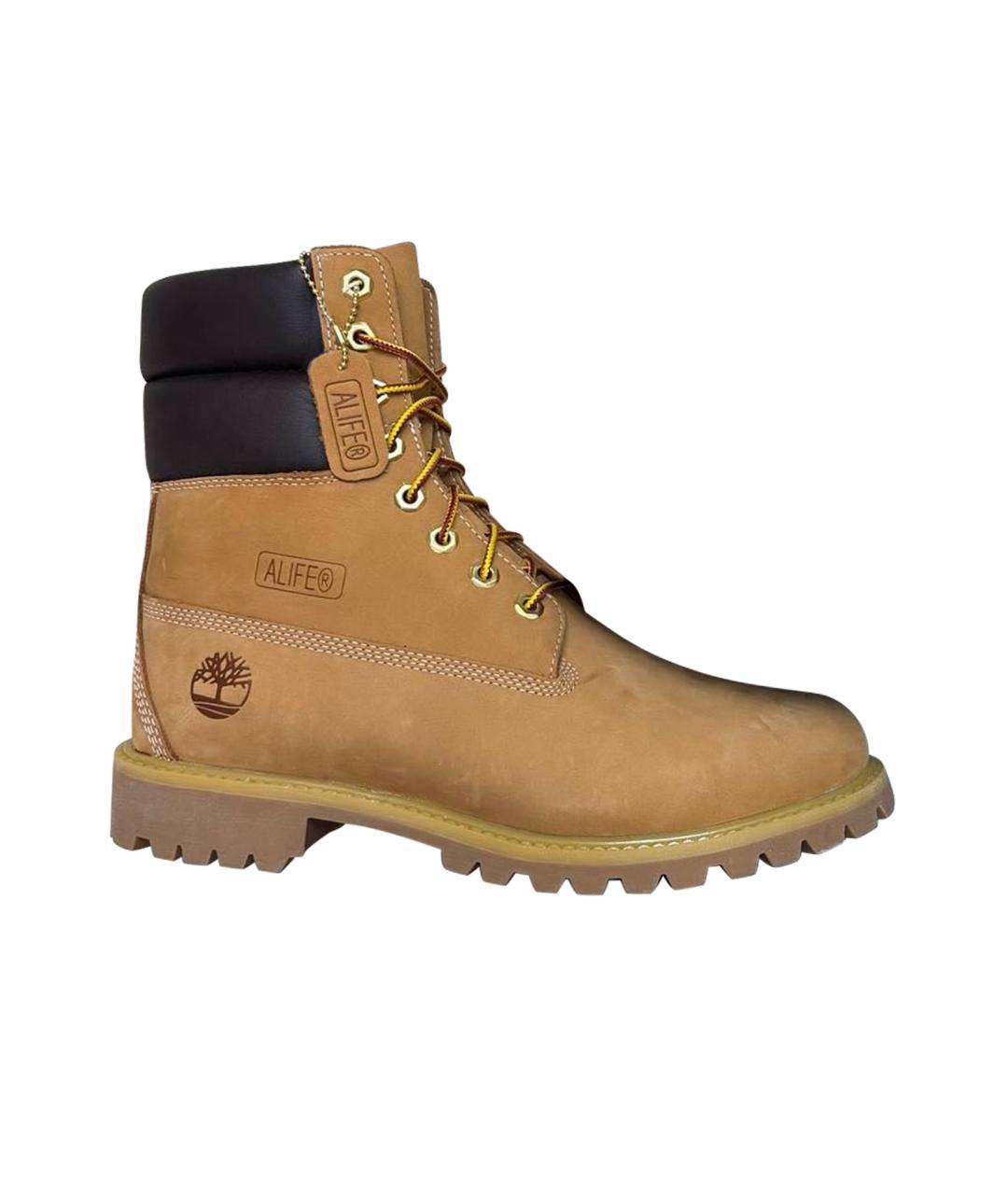TIMBERLAND Коричневые высокие ботинки, фото 1