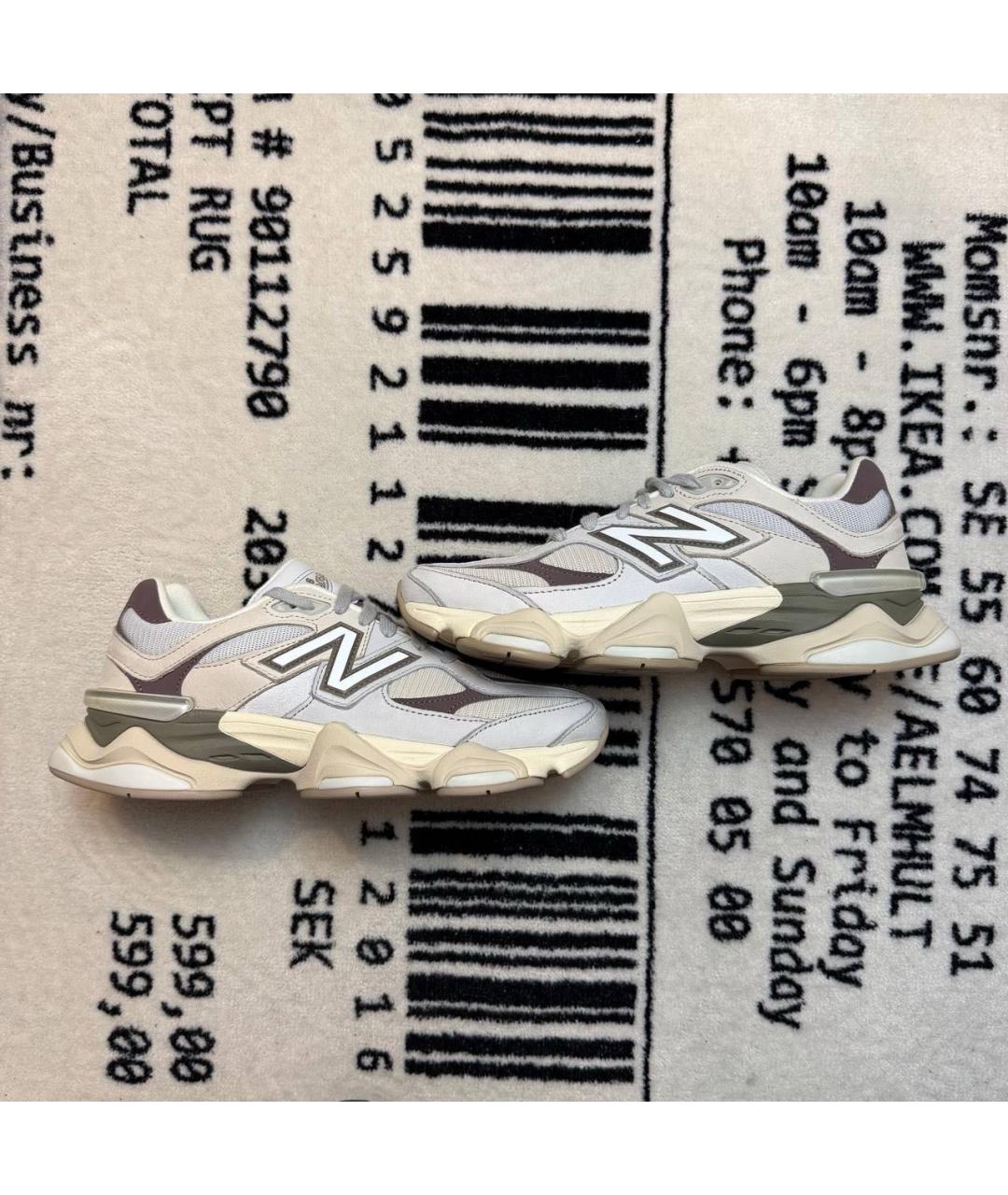 NEW BALANCE Серебряные низкие кроссовки / кеды, фото 6