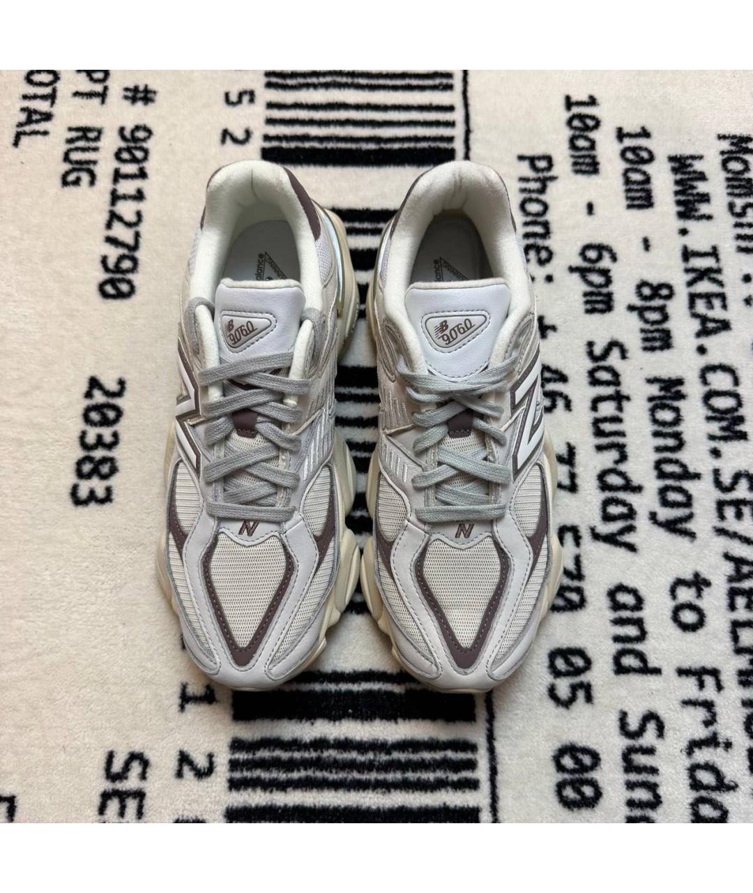 NEW BALANCE Серебряные низкие кроссовки / кеды, фото 2