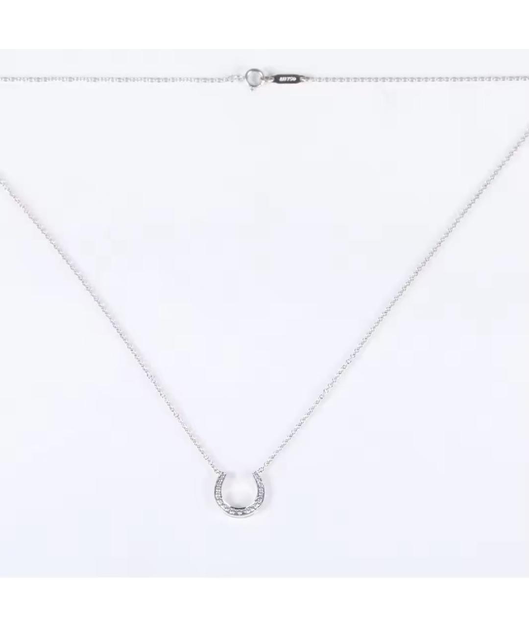 TIFFANY&CO Серебряное колье из белого золота, фото 2