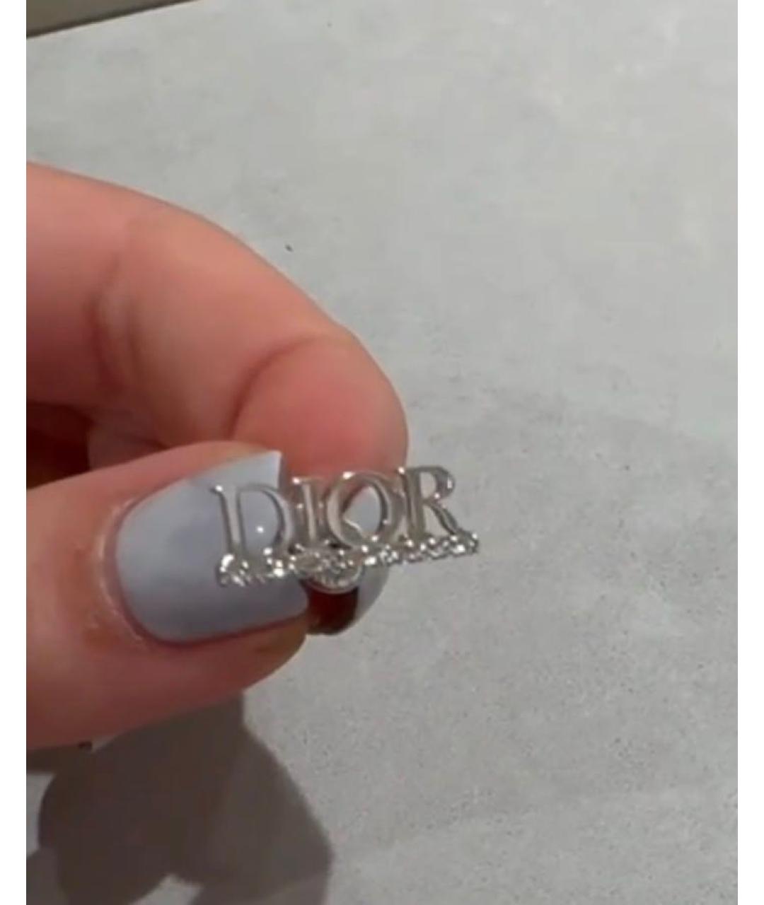 CHRISTIAN DIOR Серебряные серьги, фото 3