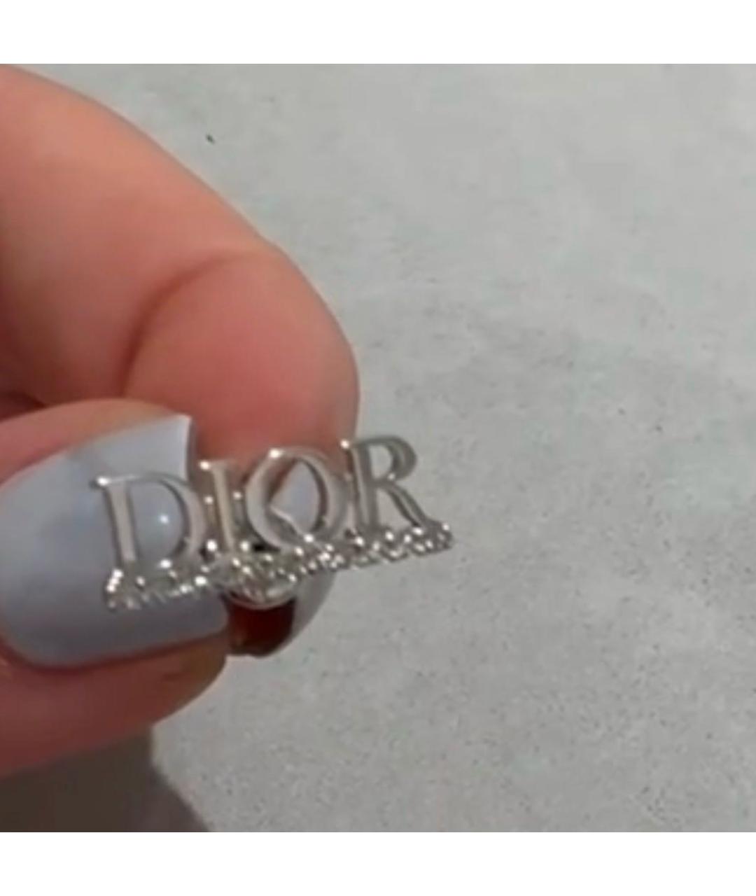 CHRISTIAN DIOR Серебряные серьги, фото 2