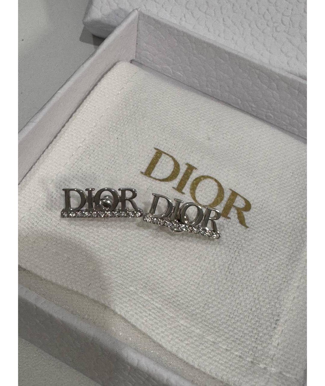 CHRISTIAN DIOR Серебряные серьги, фото 4