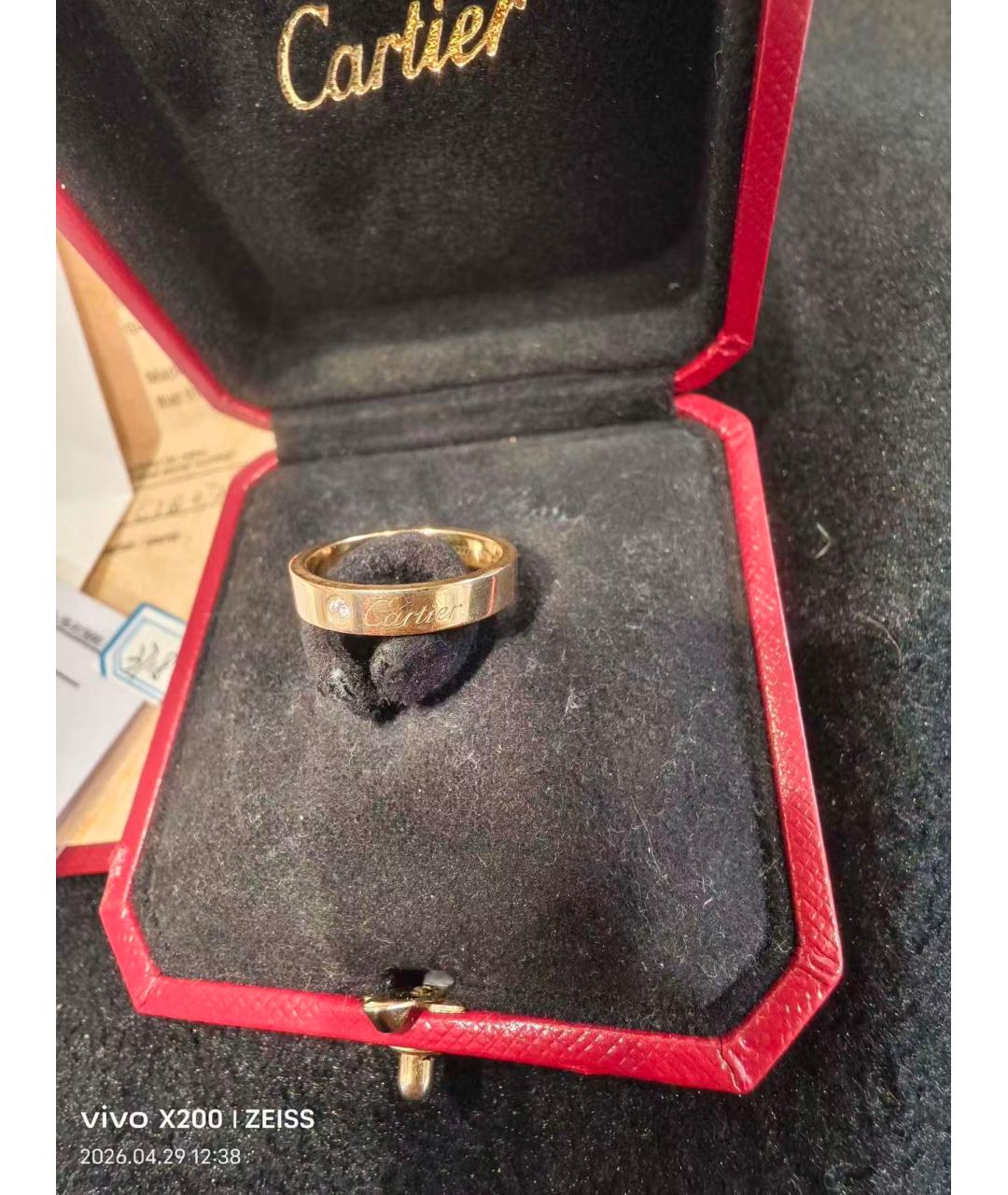CARTIER Золотое кольцо, фото 2