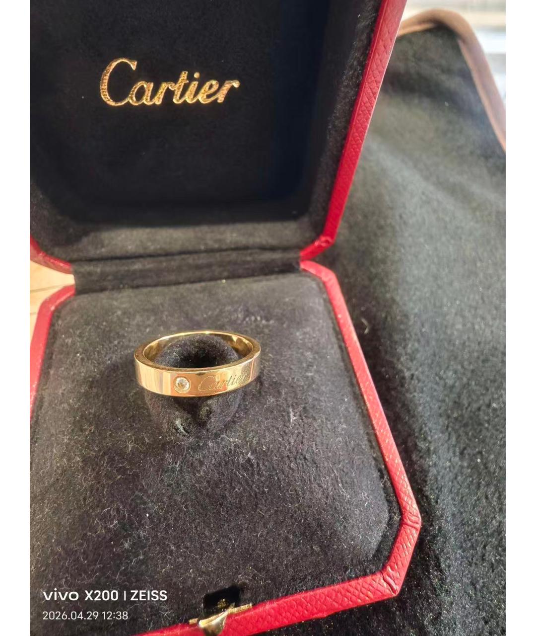 CARTIER Золотое кольцо, фото 3