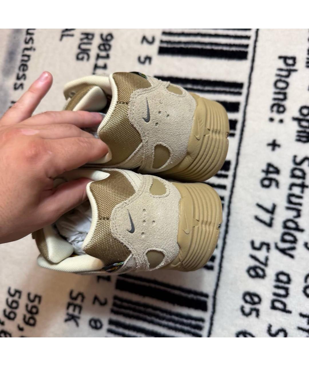 NIKE Бежевые низкие кроссовки / кеды, фото 4