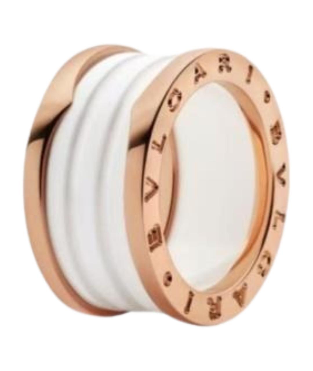 BVLGARI Белое кольцо, фото 1