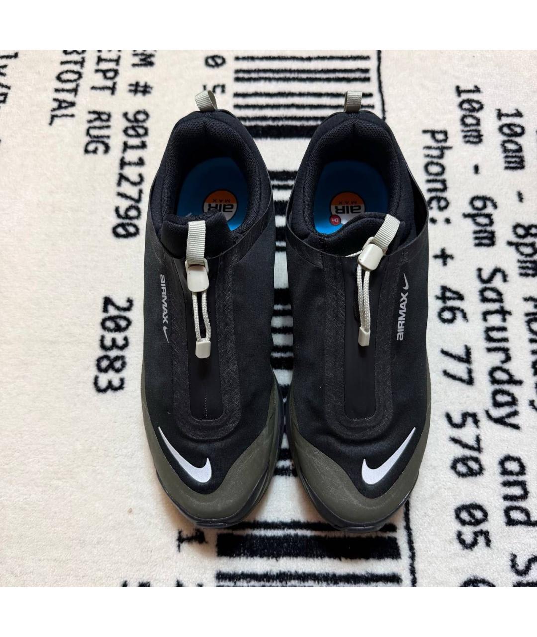 NIKE Черные низкие кроссовки / кеды, фото 2