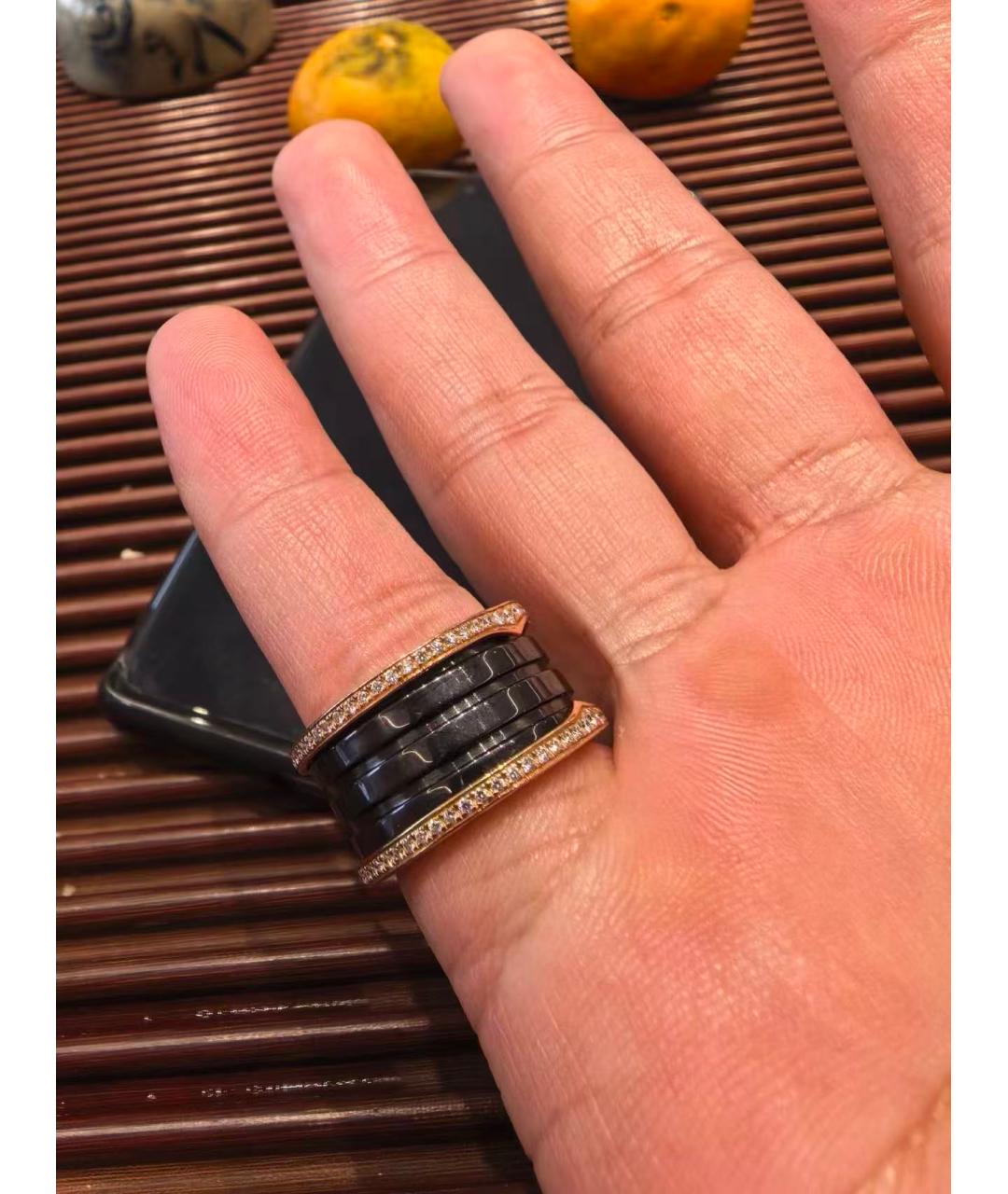 BVLGARI Черное кольцо, фото 4