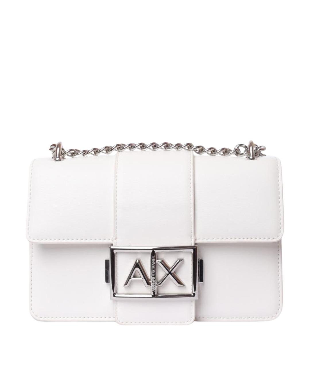 ARMANI EXCHANGE Белая сумка через плечо из искусственной кожи, фото 1