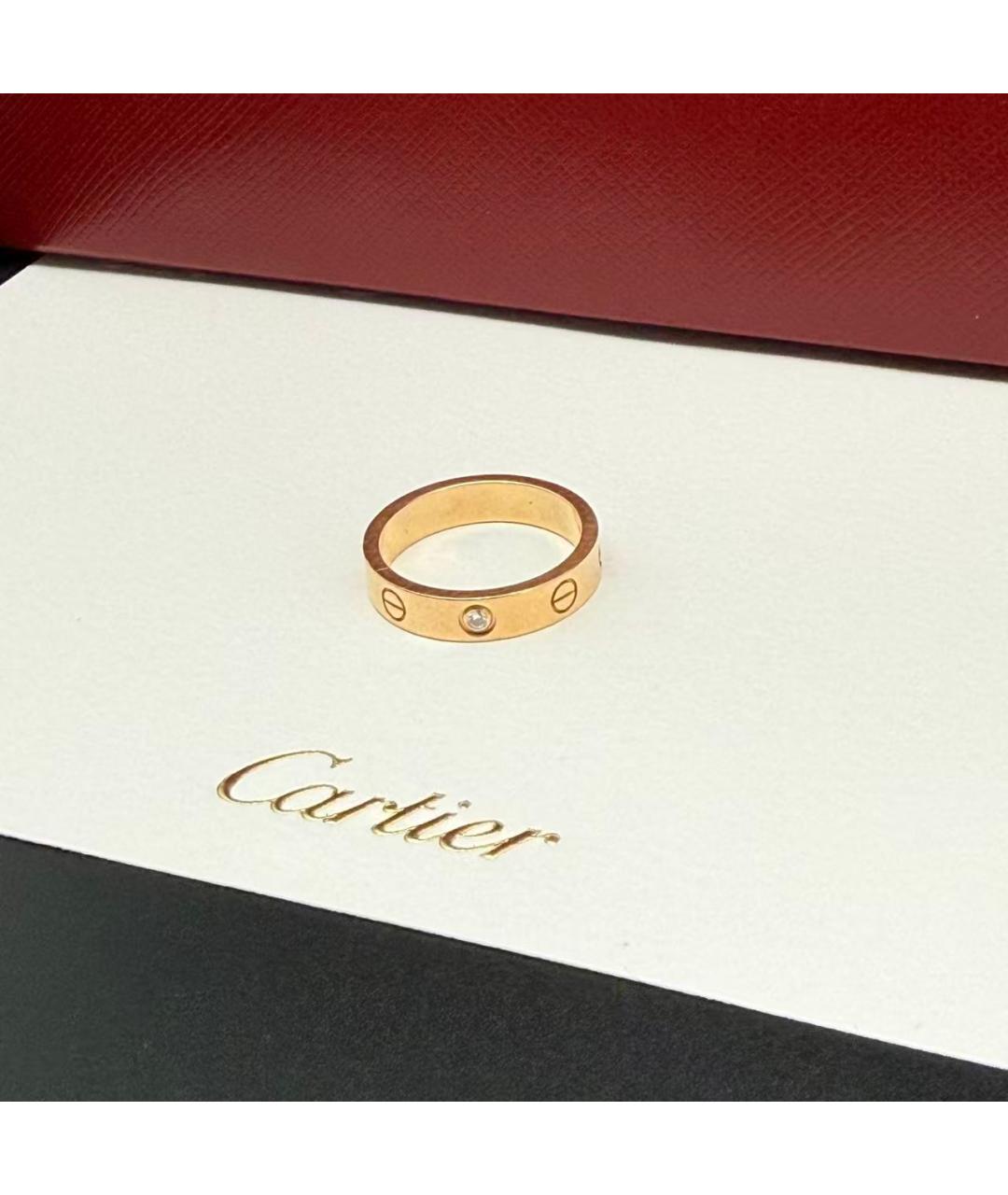 CARTIER Золотое кольцо, фото 2
