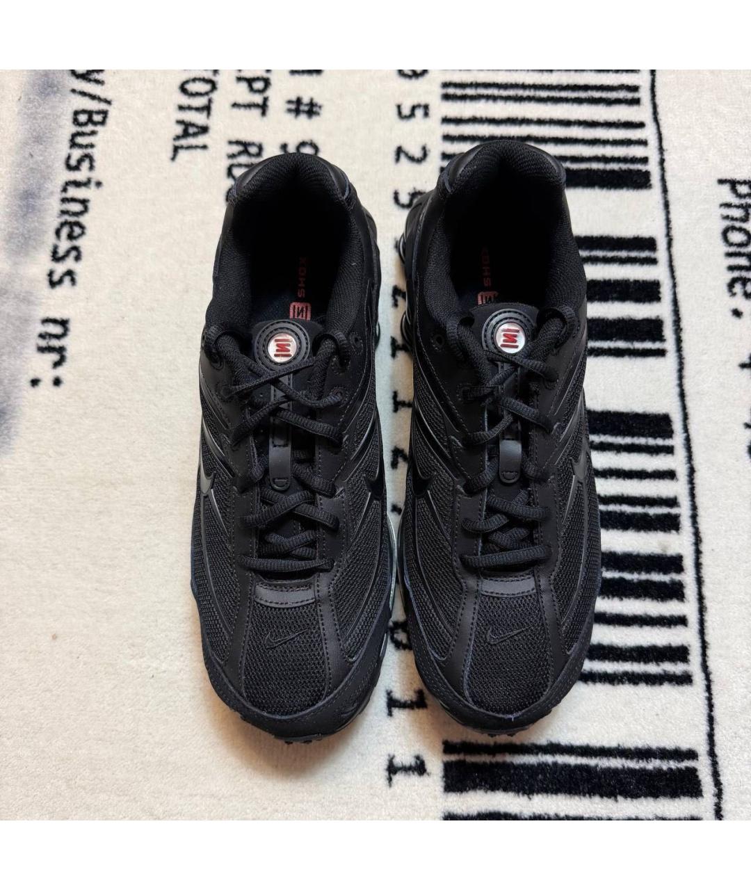 NIKE Черные низкие кроссовки / кеды, фото 2