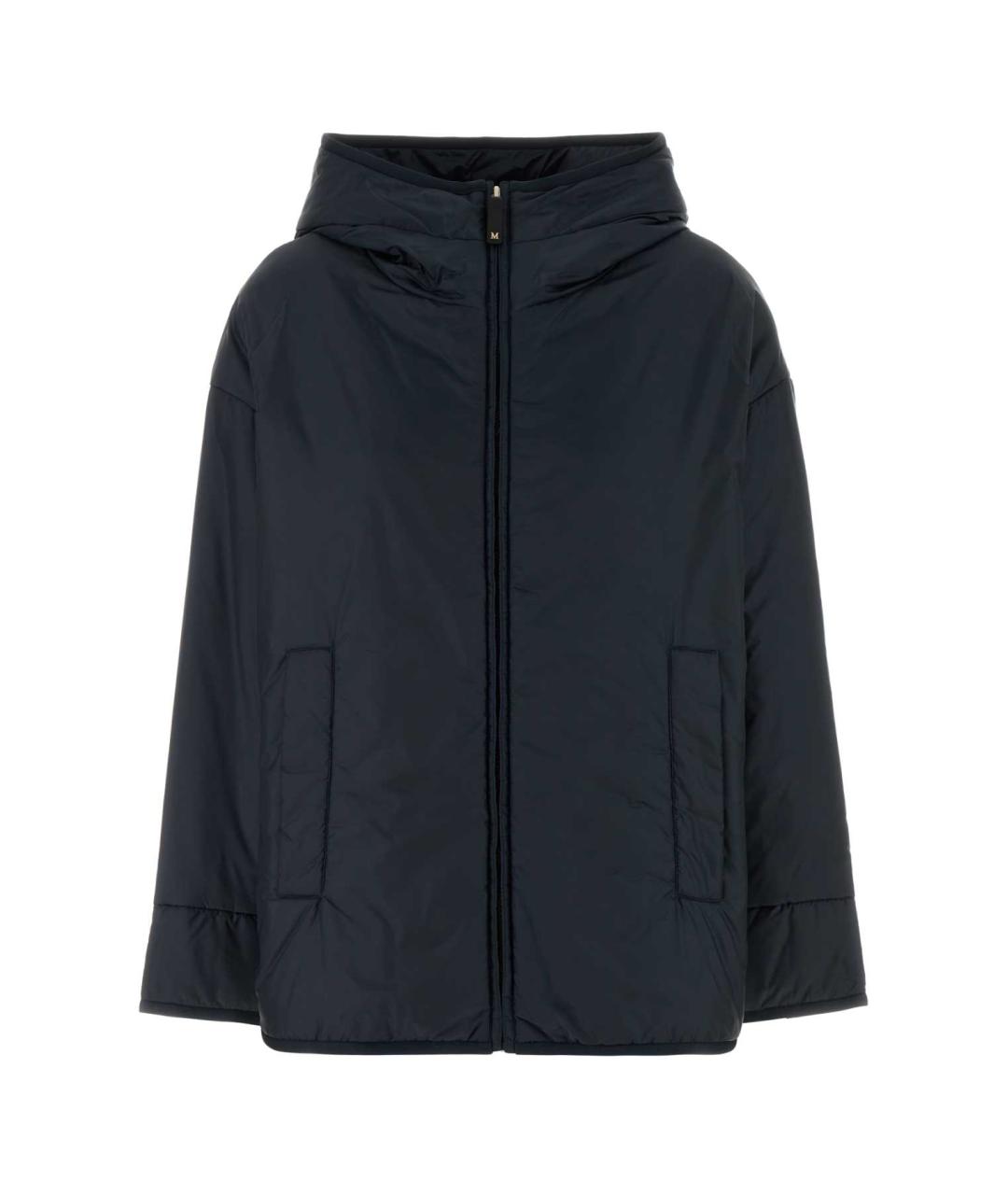 MAX MARA Синяя полиэстеровая куртка, фото 1