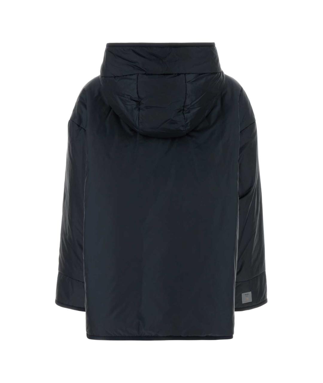 MAX MARA Синяя полиэстеровая куртка, фото 2