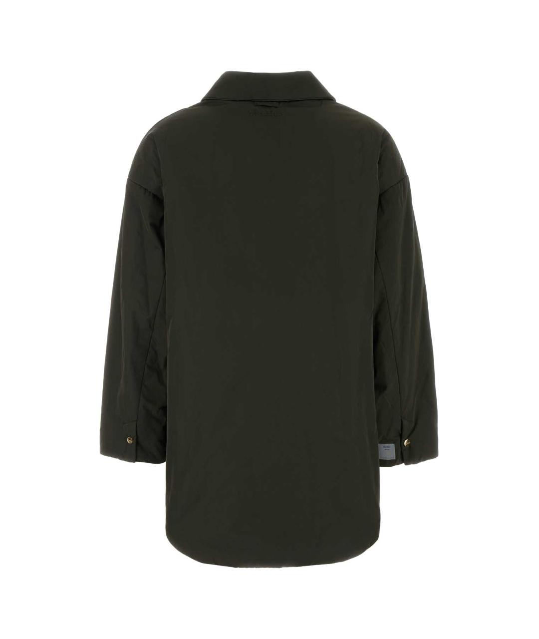 MAX MARA Зеленая полиэстеровая куртка, фото 2