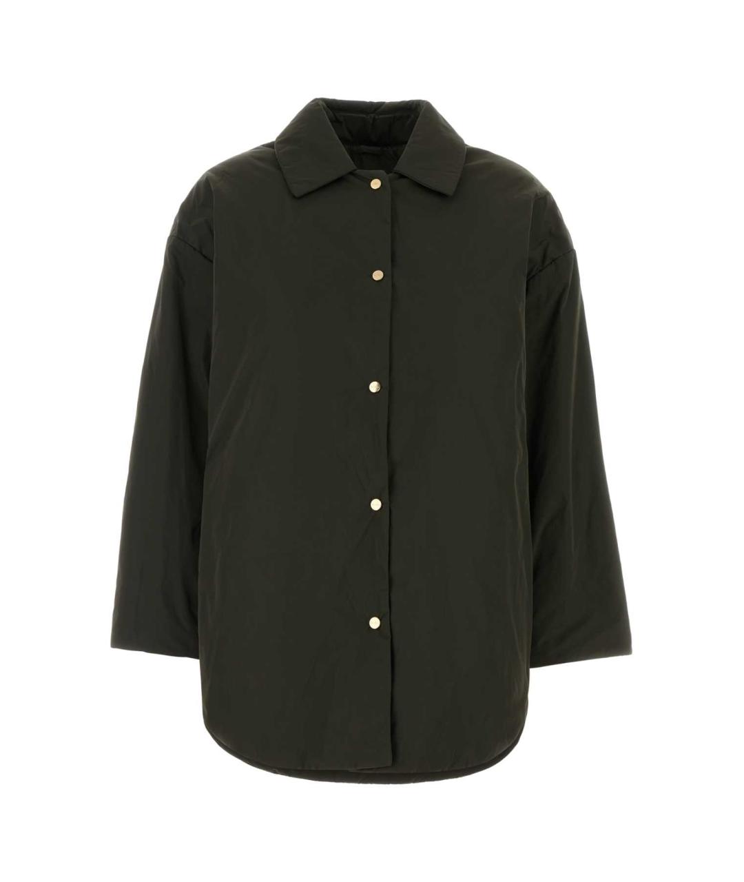 MAX MARA Зеленая полиэстеровая куртка, фото 1