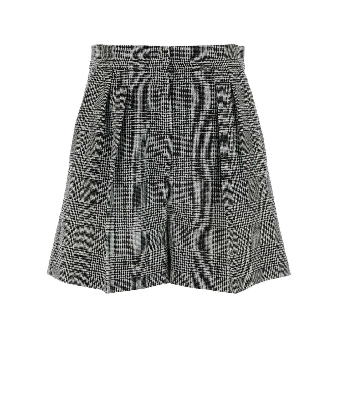 MAX MARA Серые шерстяные шорты, фото 1