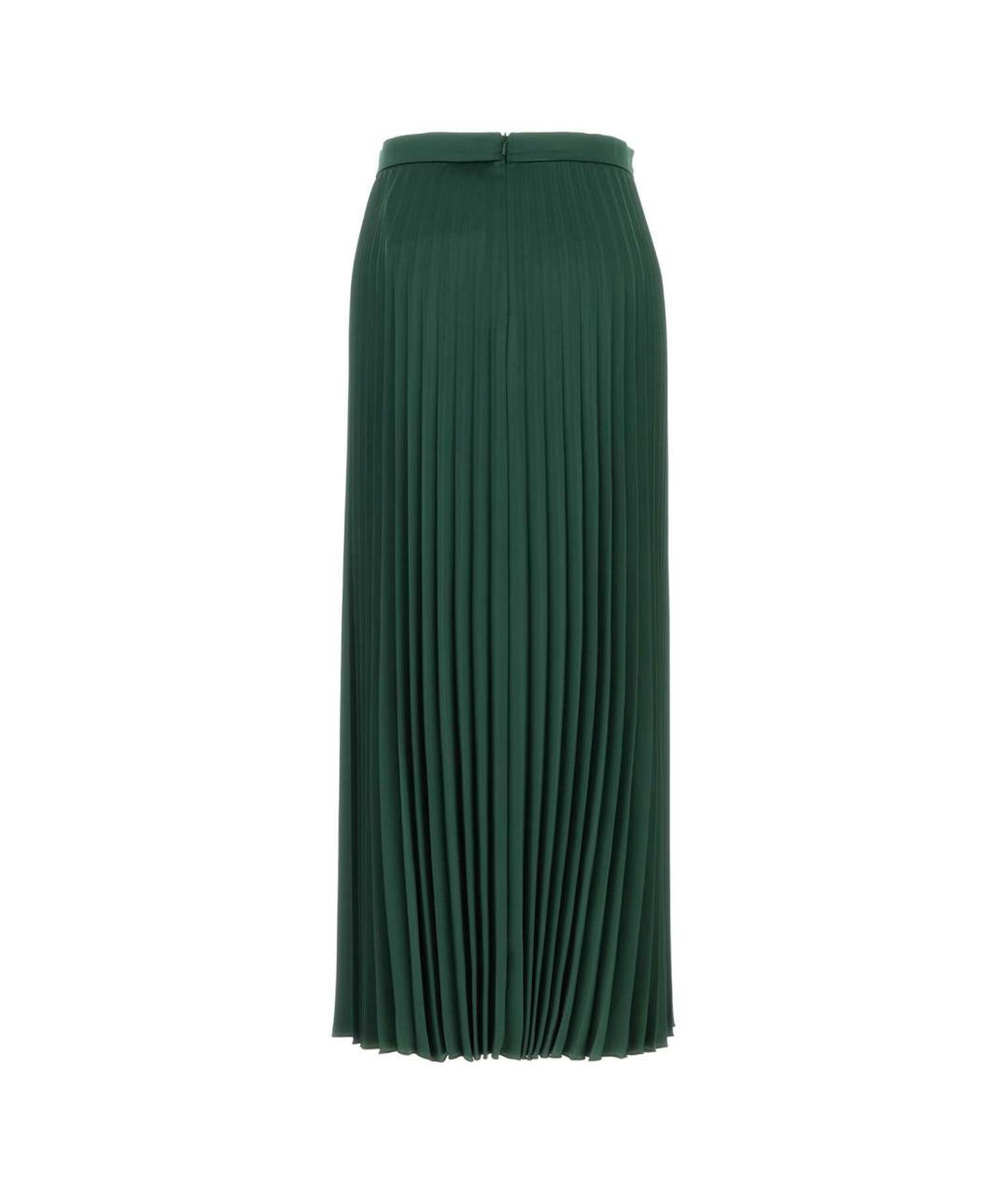 WEEKEND MAX MARA Зеленая полиэстеровая юбка миди, фото 2