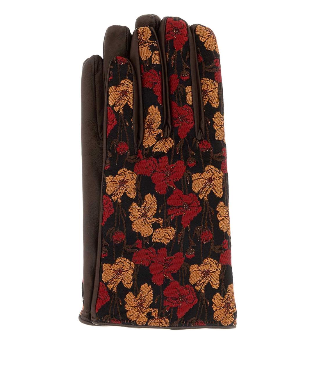 DRIES VAN NOTEN Мульти кожаные перчатки, фото 1