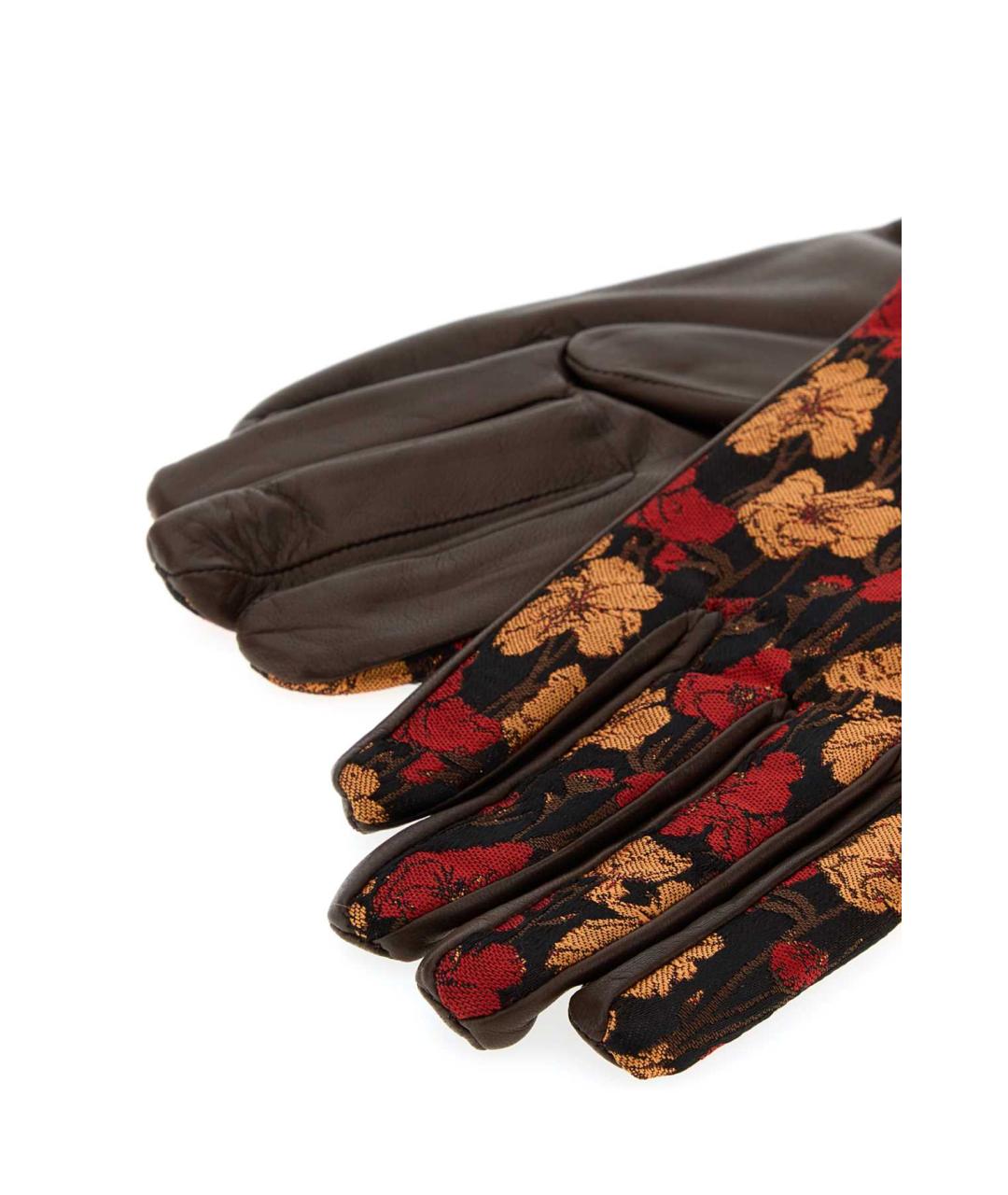 DRIES VAN NOTEN Мульти кожаные перчатки, фото 2