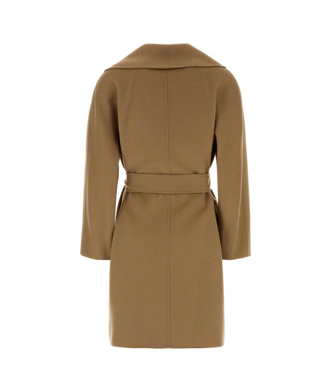 MAX MARA STUDIO Бежевое кашемировое пальто, фото 2