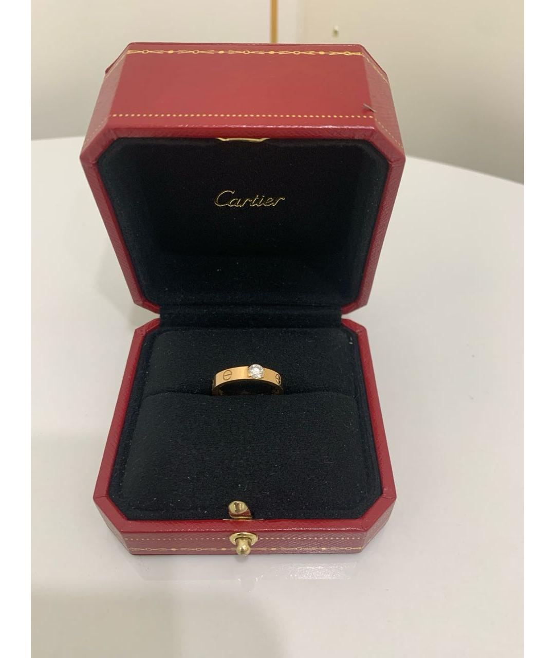 CARTIER Золотое кольцо из розового золота, фото 2