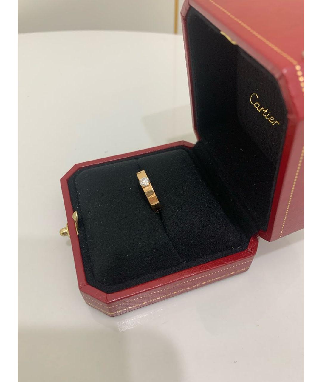 CARTIER Золотое кольцо из розового золота, фото 4