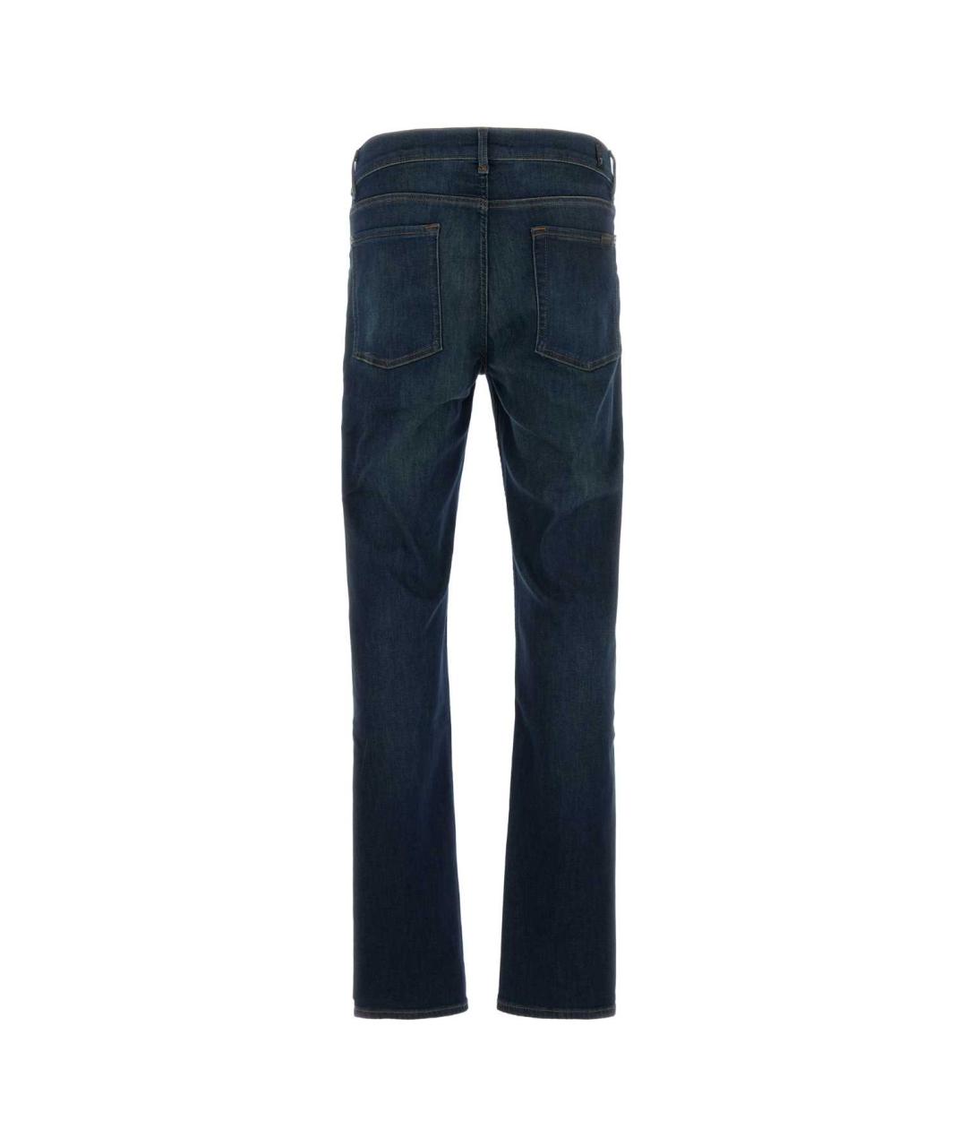 7 FOR ALL MANKIND Синие хлопковые джинсы, фото 2