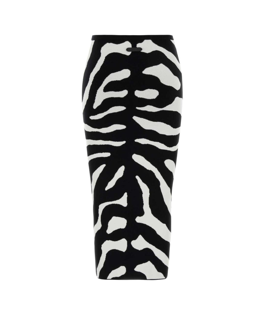 MOSCHINO Мульти вискозная юбка миди, фото 2