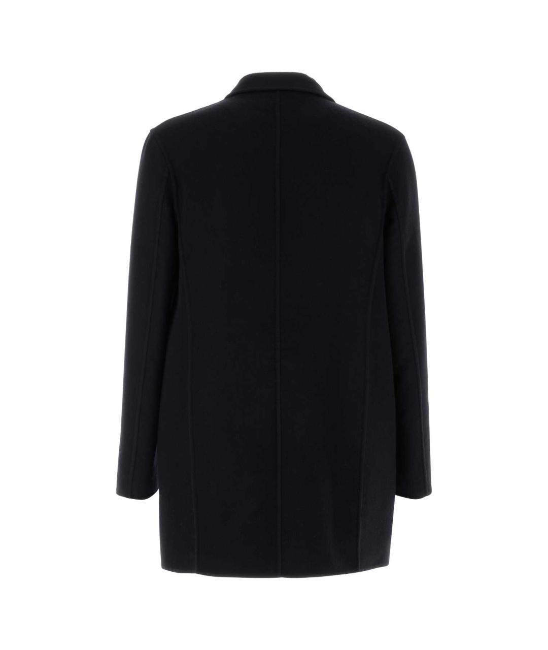 JIL SANDER Темно-синее кашемировое пальто, фото 2