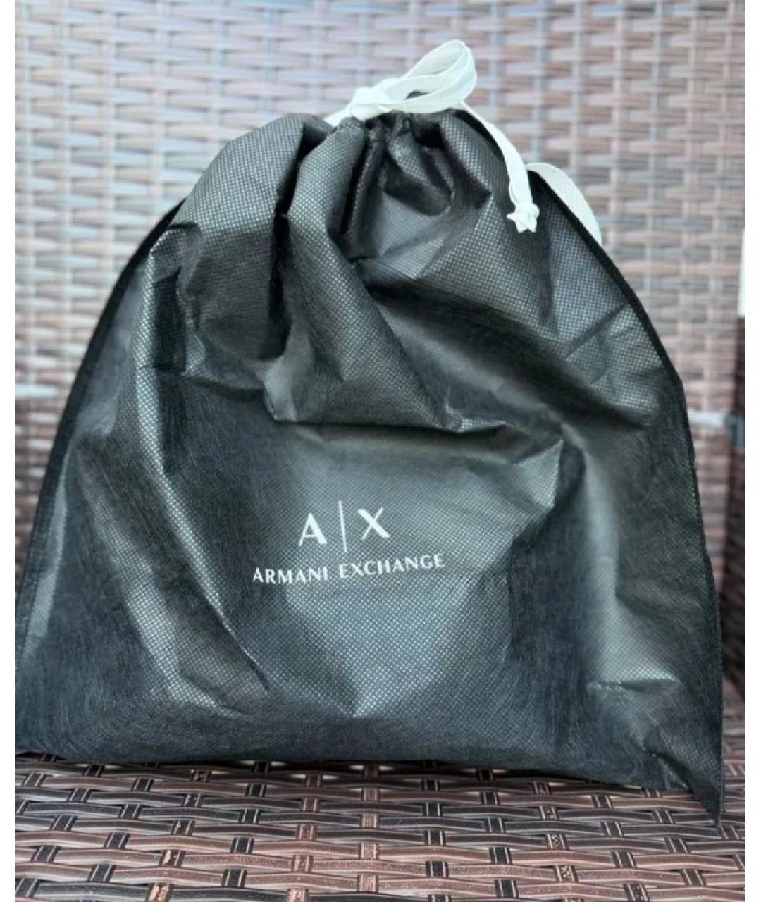 ARMANI EXCHANGE Зеленая сумка на плечо из искусственной кожи, фото 5