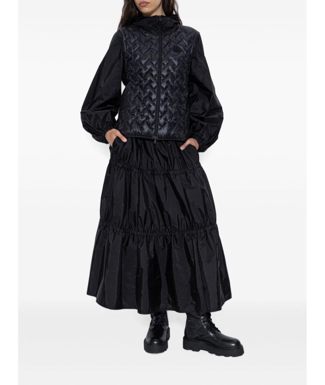 MONCLER Черные кожаные ботинки, фото 6