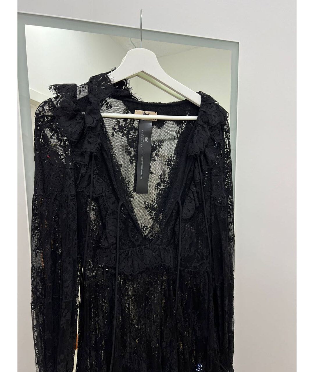 BOHEMIQUE Черное полиэстеровое коктейльное платье, фото 3