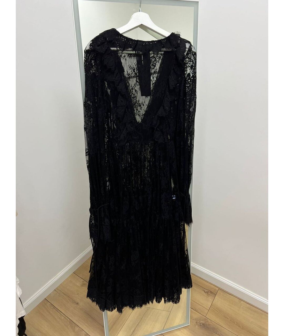 BOHEMIQUE Черное полиэстеровое коктейльное платье, фото 7