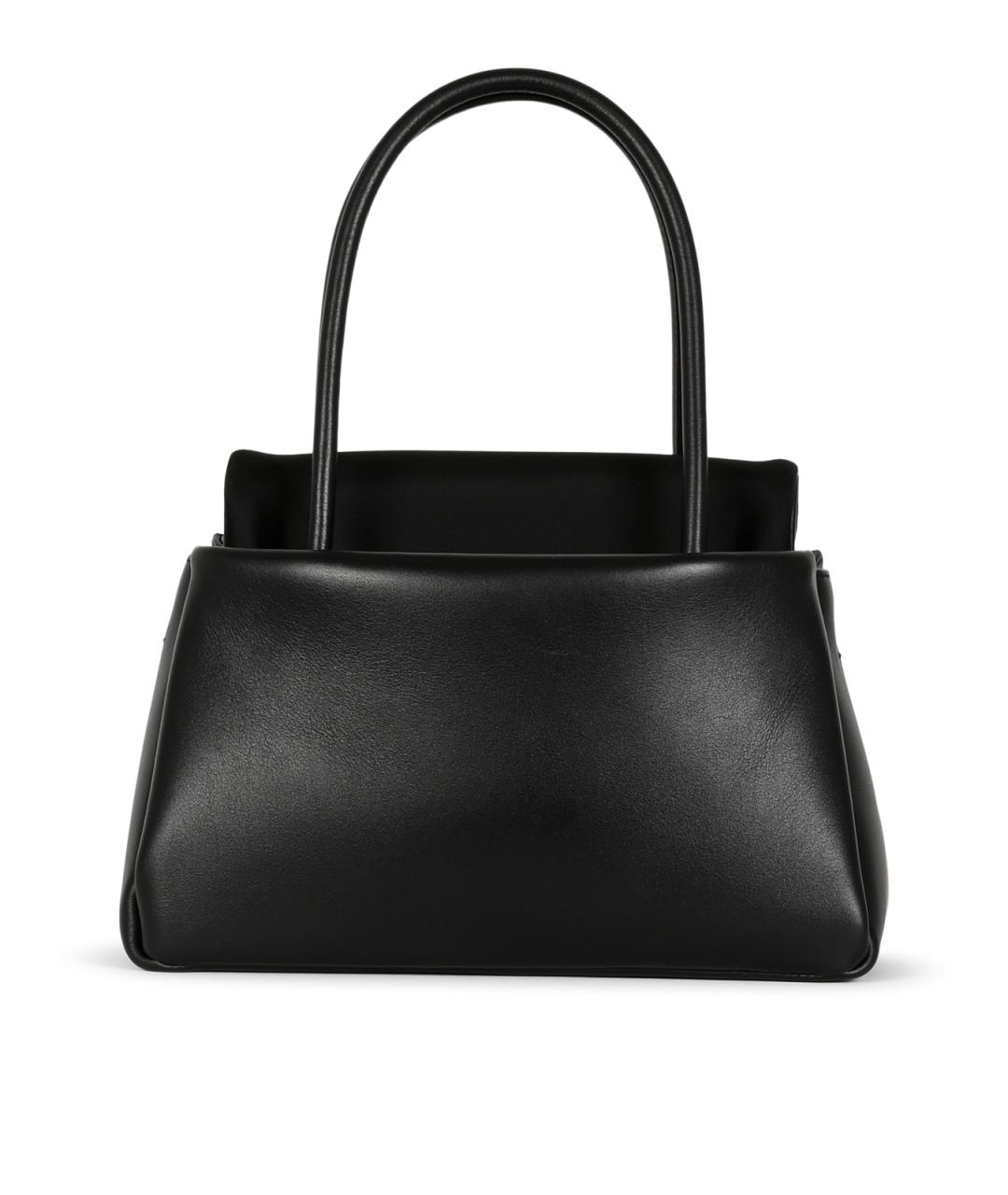 PRADA Черная кожаная сумка тоут, фото 3